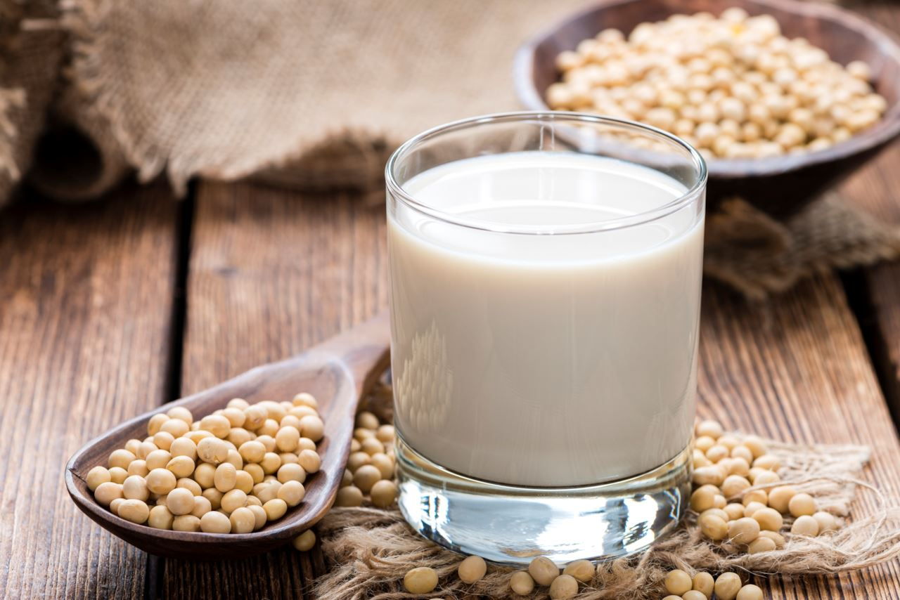 alimentos para queda de cabelo soja