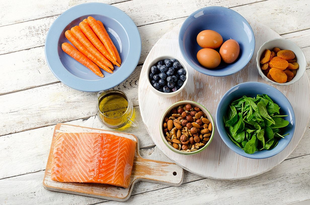 Alimentos para queda de cabelo